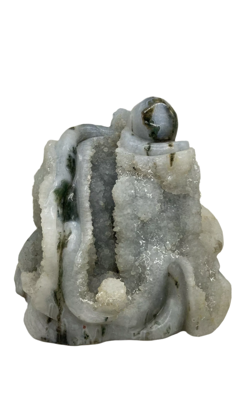 Moss agate octopus