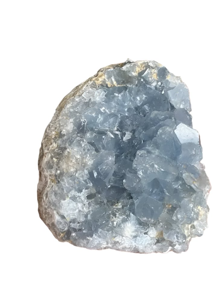 Celestite clusters 1kg