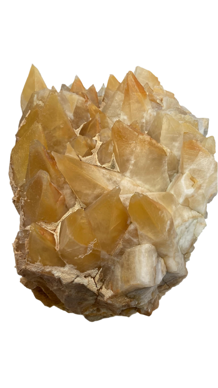 Stellar beam calcite