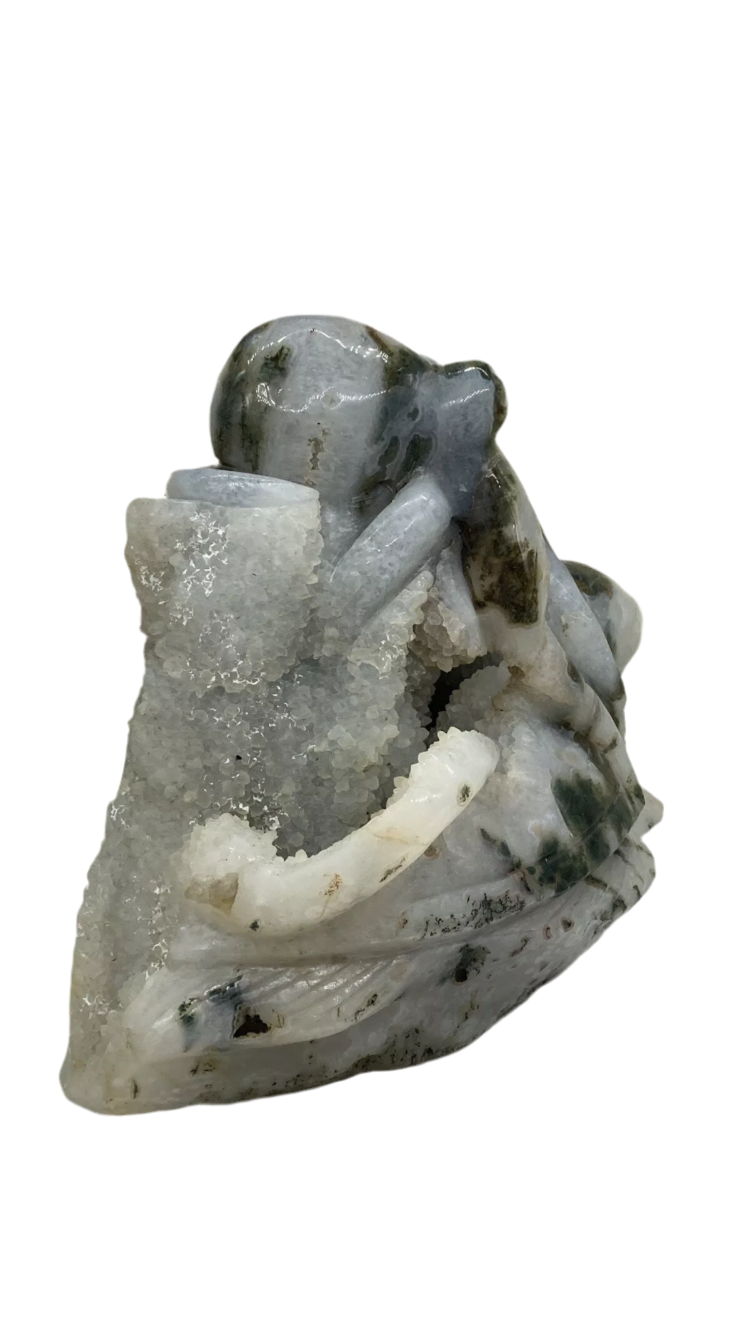 Moss agate octopus