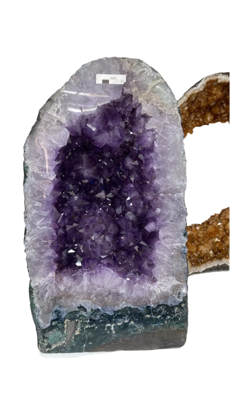 Amethyst cathedral geode