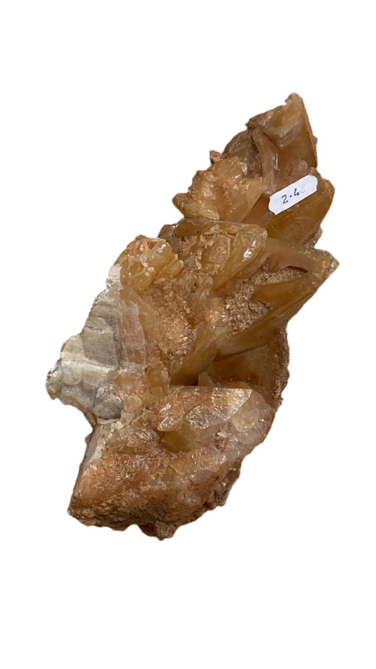 Stellar beam calcite