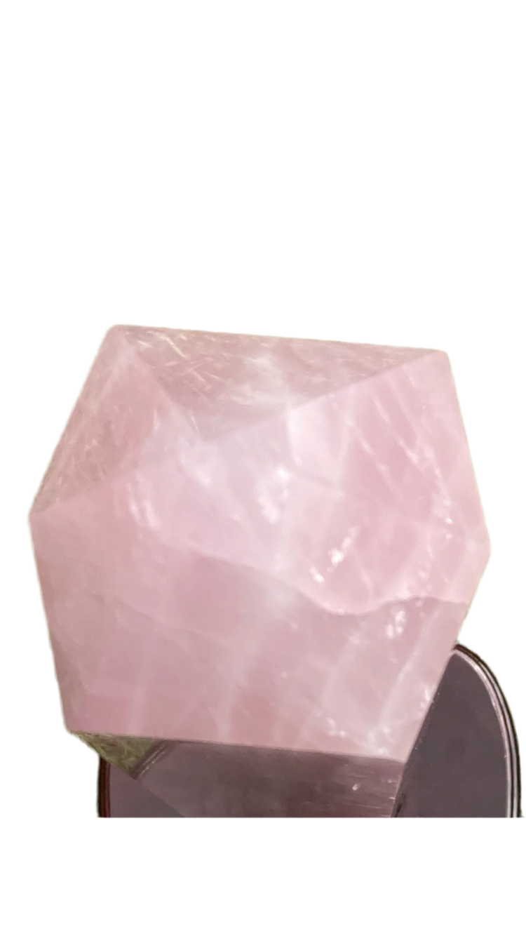 Rose quartz tower