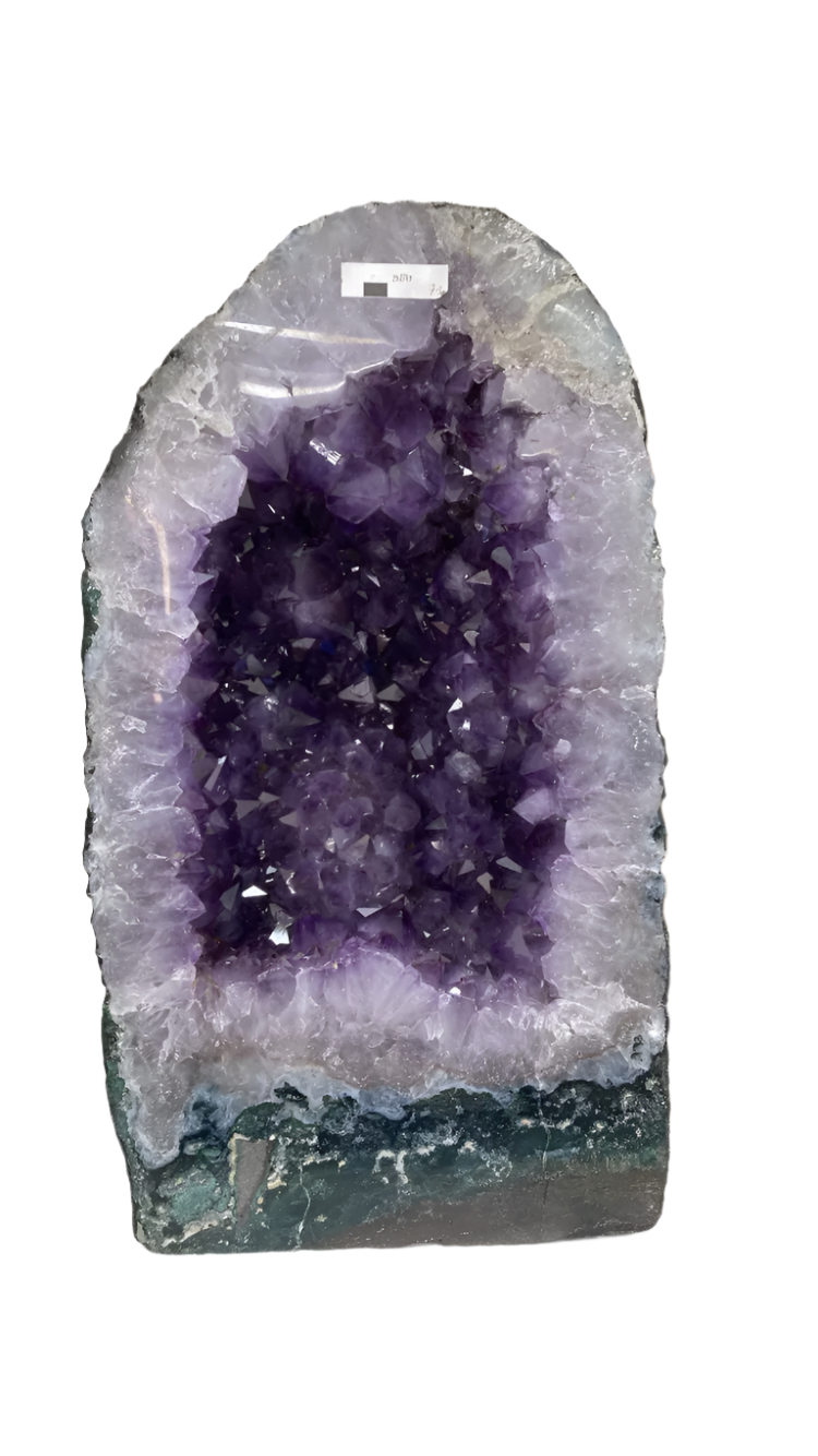 Amethyst cathedral geode