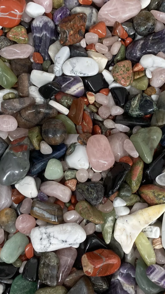 Tumble stones mixed  1kg