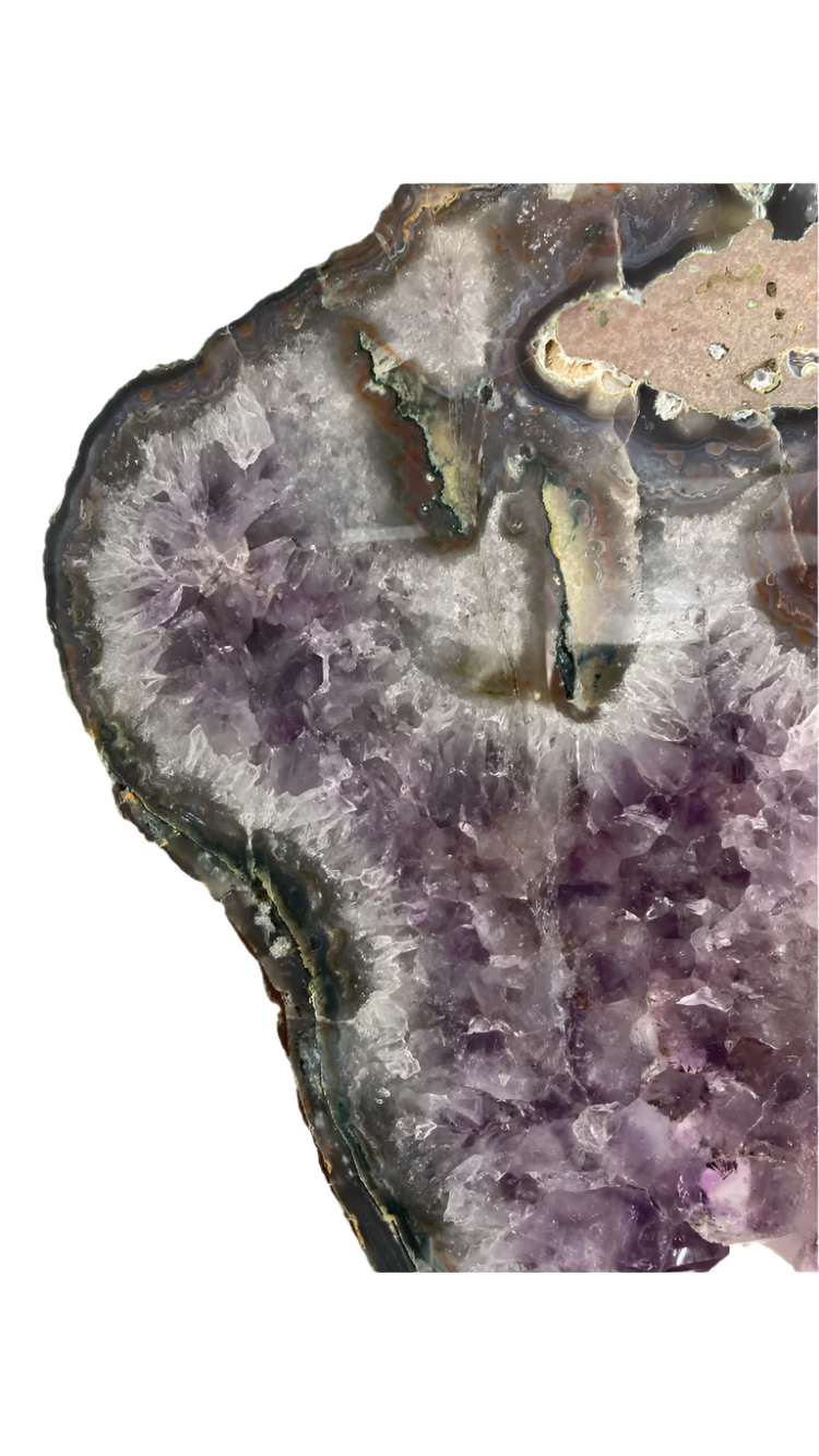 Amethyst portal geode