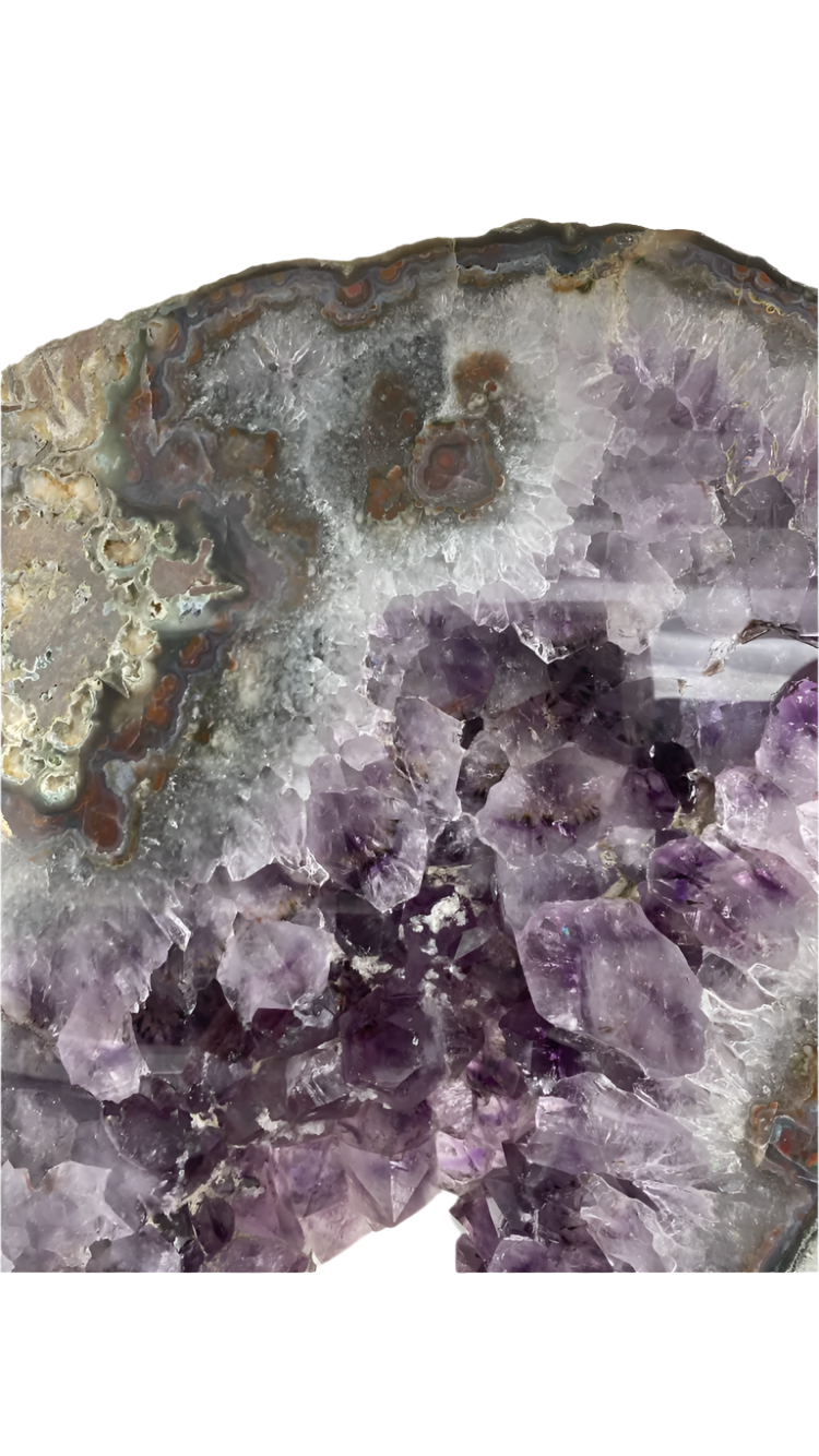 Amethyst portal geode