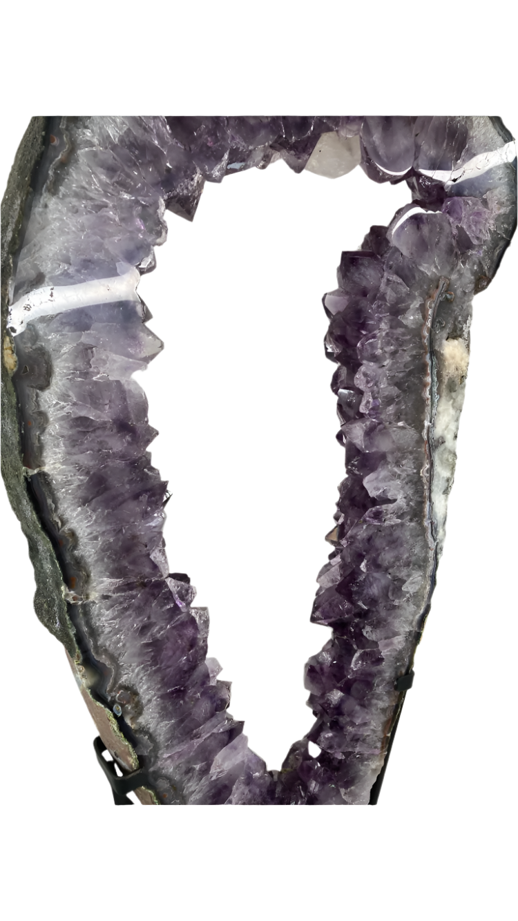 Amethyst portal geode