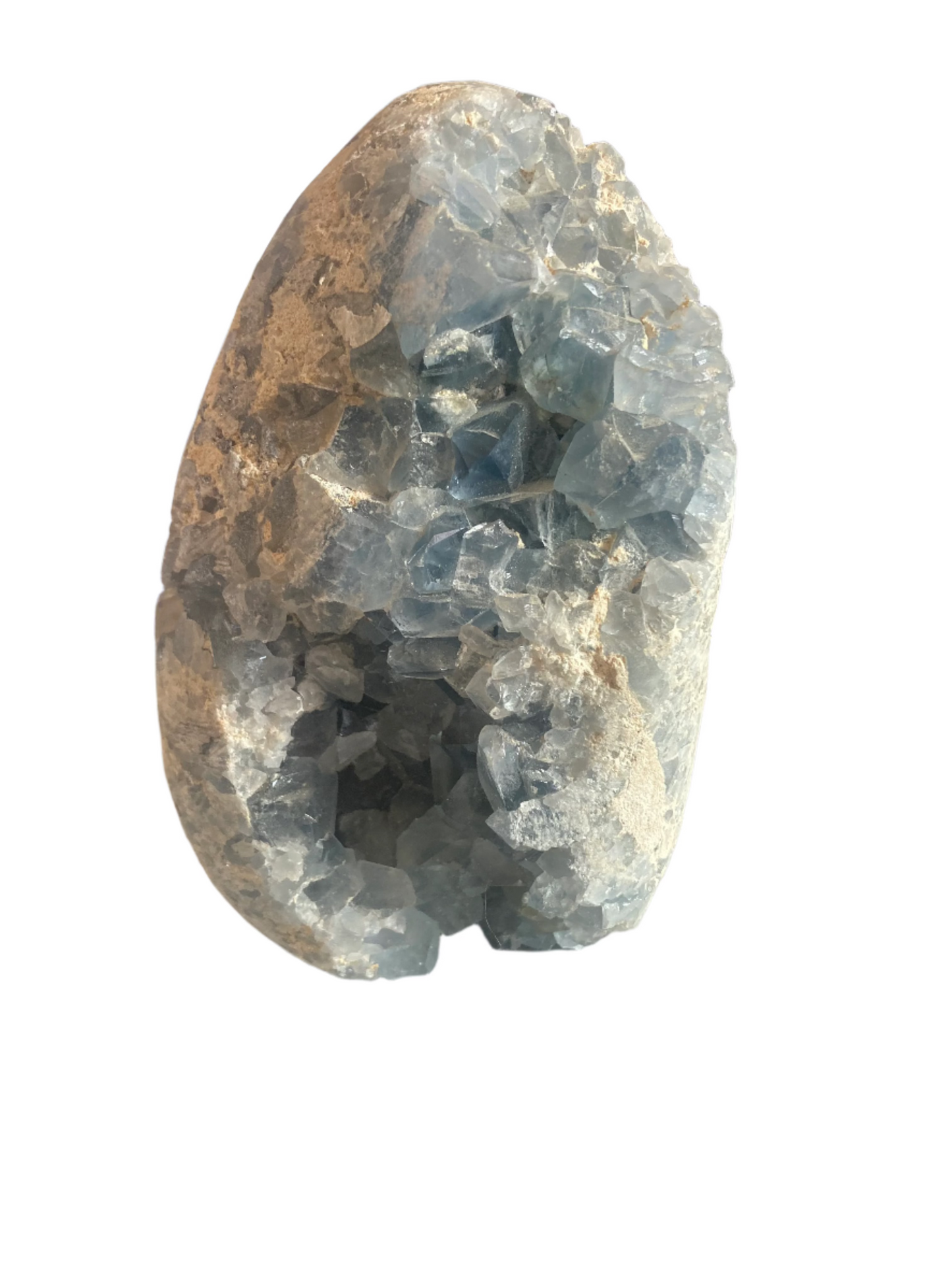 Celestite freeform geode