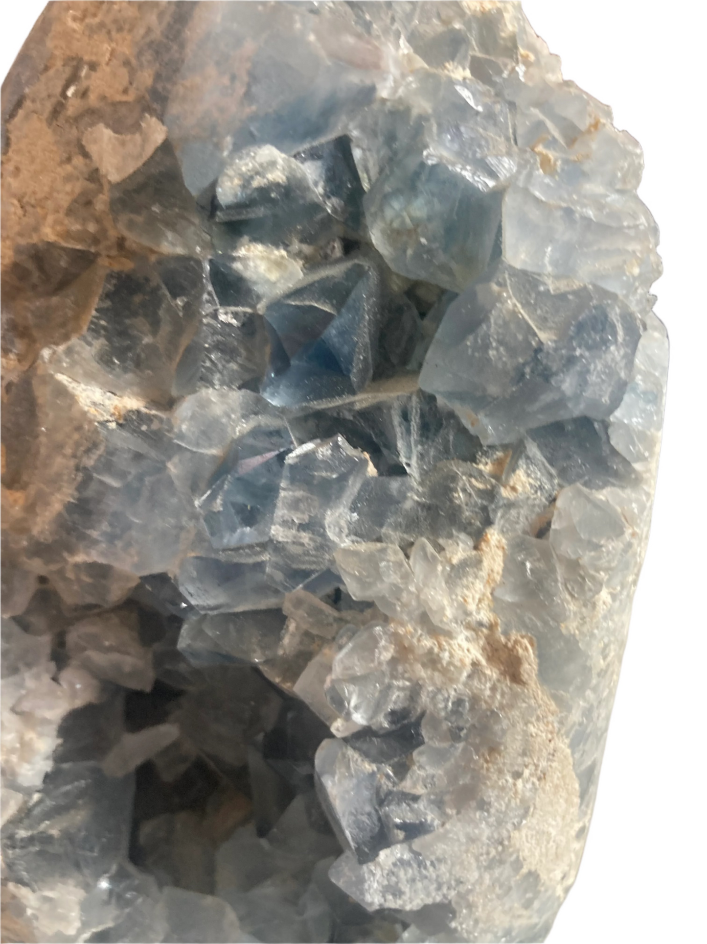 Celestite freeform geode