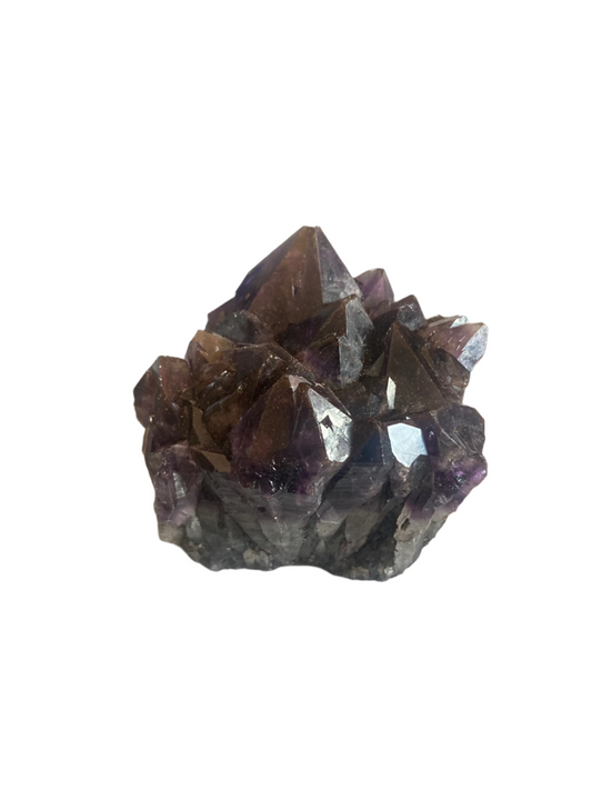 red Amethyst cluster (rare)