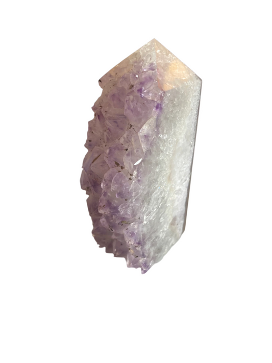 Amethyst cluster tower